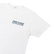 画像8: free rage（フリーレイジ）リサイクルコットンプリントTee"BLUE OCEAN" / White（ホワイト）・Navy（ネイビー） (8)