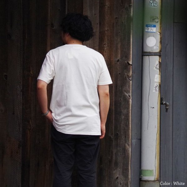 画像5: free rage（フリーレイジ）リサイクルコットンプリントTee / Sumi（スミクロ）※XLサイズのみ (5)