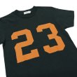 画像4: free rage（フリーレイジ）リサイクルコットンプリントTee"No.23"/ Sumi（スミクロ） (4)
