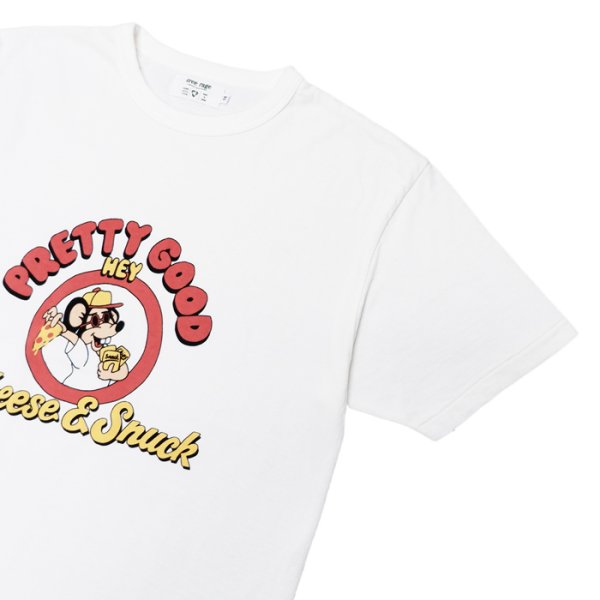 画像8: free rage（フリーレイジ）リサイクルコットンプリントTee / White（ホワイト）・Sumi（スミクロ） (8)