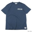 画像4: free rage（フリーレイジ）リサイクルコットンプリントTee"BLUE OCEAN" / White（ホワイト）・Navy（ネイビー） (4)