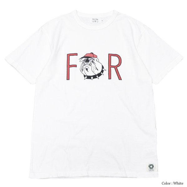 画像2: free rage（フリーレイジ）リサイクルコットンプリントTee / White（ホワイト）・Gray（グレー） (2)