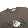 画像6: free rage（フリーレイジ）リサイクルコットンプリントTee"Bulldog"/White（ホワイト）・Gray（グレー） (6)