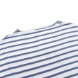 画像3: SAINT JAMES（セントジェームス）PIRIAC LOOSE（ピリアック・ルーズ）"Women" / NEIGE×BLEU FAIENCE（ホワイト×マットブルー） (3)