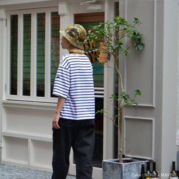 画像7: SAINT JAMES(セントジェームス)PIRIAC LOOSE(ピリアック・ルーズ)"Women" / NEIGE(ホワイト) (7)