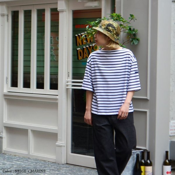 画像6: SAINT JAMES(セントジェームス)PIRIAC LOOSE(ピリアック・ルーズ)"Women" / NEIGE(ホワイト) (6)