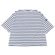 画像1: SAINT JAMES（セントジェームス）PIRIAC LOOSE（ピリアック・ルーズ）"Women" / NEIGE×MARINE（ホワイト×マリン） (1)