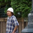 画像9: DECHO（デコー）SAILOR HAT（セーラーハット）COTTON HERRINGBONE/White（ホワイト）・Navy（ネイビー）※ホワイトのみ (9)
