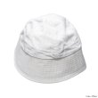 画像2: DECHO（デコー）SAILOR HAT（セーラーハット）COTTON HERRINGBONE/White（ホワイト）・Navy（ネイビー）※ホワイトのみ (2)