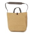 画像2: ARTS&CRAFTS（アーツアンドクラフツ）2WAY GROCERY TOTE（2ウェイグロサリートート）#9 CANVAS/Tan（タン） (2)