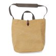 画像1: ARTS&CRAFTS（アーツアンドクラフツ）2WAY GROCERY TOTE（2ウェイグロサリートート）#9 CANVAS/Tan（タン） (1)