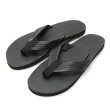 画像2: Rainbow Sandals（レインボーサンダル）Single Layer Classic Leather Sandal（シングルレイヤークラシックレザーサンダル）/Black（ブラック） (2)