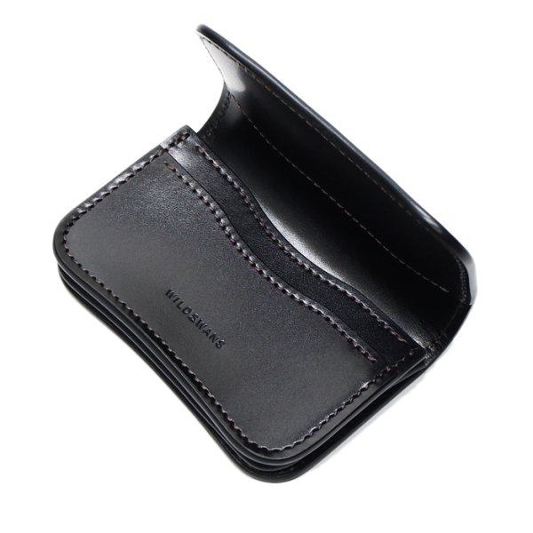 画像3: WILD SWANS（ワイルドスワンズ）GENERAL（ジェネラル）カードケース"サドルプルアップ"/Black（ブラック） (3)