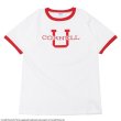 画像1: Champion（チャンピオン）PLEBE Short Sleeve Ringer T-Shirt（プレーブショートスリーブリンガーTシャツ）"CORNELL"/Scarlet（スカーレット）TRUE TO ARCHIVES (1)