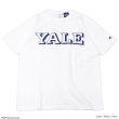 画像2: Champion（チャンピオン）T1011 US Print T-Shirt（ティーテンイレブンUSプリントTシャツ）"YALE"/White×Navy（ホワイト×ネイビー）・Navy×White（ネイビー×ホワイト）Made in USA (2)