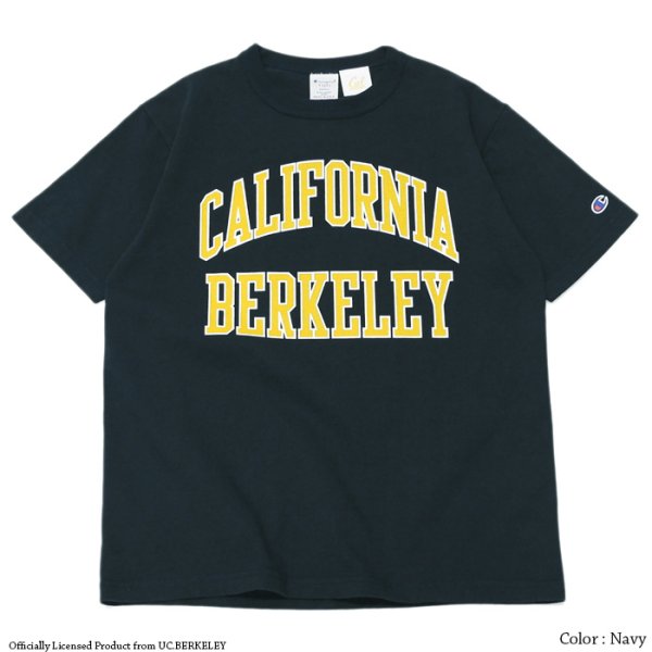画像4: Champion（チャンピオン）T1011 US Print T-Shirt（ティーテンイレブンUSプリントTシャツ）"UC.BERKELEY・Made in USA" / White（ホワイト）・Navy（ネイビー）※Sサイズのみ (4)
