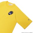 画像5: Champion（チャンピオン）T1011 US Print Raglan Sleeve T-Shirt（ティーテンイレブンUSプリントラグランスリーブTシャツ）"UC.BERKELEY"/Yellow（イエロー）Made in USA (5)