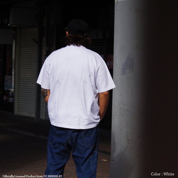 画像13: Champion（チャンピオン）T1011 US Print T-Shirt（ティーテンイレブンUSプリントTシャツ）"UC.BERKELEY・Made in USA" / White（ホワイト）・Navy（ネイビー）※Sサイズのみ (13)