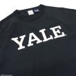 画像4: Champion（チャンピオン）T1011 US Print Raglan Sleeve T-Shirt（ティーテンイレブンUSプリントラグランスリーブTシャツ）"YALE"/Navy（ネイビー）Made in USA (4)