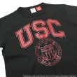 画像7: Champion（チャンピオン）T1011 US Print T-Shirt（ティーテンイレブンUSプリントTシャツ）"USC"/White（ホワイト）・Black（ブラック）Made in USA (7)