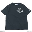 画像4: Champion（チャンピオン）T1011 US Print T-Shirt（ティーテンイレブンUSプリントTシャツ）"YALE"/White（ホワイト）・Navy（ネイビー）Made in USA (4)