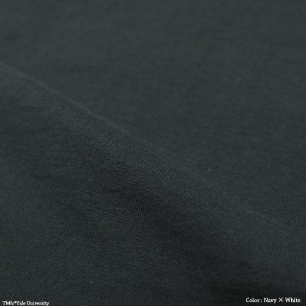 画像3: Champion（チャンピオン）T1011 US Print T-Shirt（ティーテンイレブンUSプリントTシャツ）"YALE" / Navy×White（ネイビー×ホワイト）※Sサイズのみ (3)