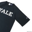 画像5: Champion（チャンピオン）T1011 US Print Raglan Sleeve T-Shirt（ティーテンイレブンUSプリントラグランスリーブTシャツ）"YALE" / Navy（ネイビー）Made in USA (5)