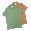 画像1: LACOSTE（ラコステ）Classic Fit Pique Polo Shirt（クラシックフィットピケポロシャツ）/Ash Tree（アッシュツリー）・Pecan（ピーカン）※Imported from France※サイズ2のみ (1)