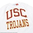 画像6: Champion（チャンピオン）T1011 US Print T-Shirt（ティーテンイレブンUSプリントTシャツ）"USC" / White×Maroon（ホワイト×マルーン）Made in USA (6)