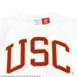 画像3: Champion（チャンピオン）T1011 US Print T-Shirt（ティーテンイレブンUSプリントTシャツ）"USC" / White×Maroon（ホワイト×マルーン）Made in USA (3)