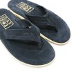 画像6: ISLAND SLIPPER（アイランドスリッパ）PT203 (レザートングサンダル) "Suede" / Navy（ネイビー） (6)