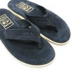 画像6: ISLAND SLIPPER（アイランドスリッパ）PT203 レザートングサンダル/Navy Suede（ネイビースエード） (6)