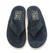 画像3: ISLAND SLIPPER（アイランドスリッパ）PT203 (レザートングサンダル) "Suede" / Navy（ネイビー） (3)
