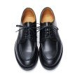 画像2: WHEEL ROBE（ウィールローブ）HEAVY STITCHING MOC TOE（ヘビーステッチングモックトゥ）/Black（ブラック） (2)