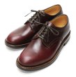 画像2: WHEEL ROBE（ウィールローブ）PLAIN TOE DERBY（プレーントゥダービー）/Burgundy（バーガンディ） (2)