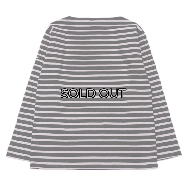 画像2: SAINT JAMES（セントジェームス）OUESSANT（ウエッソン）/NOIR×CHROME（ブラック×クロムグレー） (2)