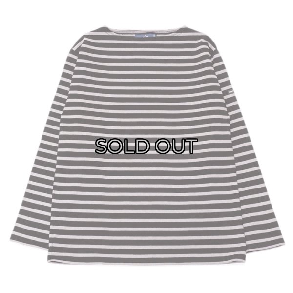 画像1: SAINT JAMES（セントジェームス）OUESSANT（ウエッソン）/NOIR×CHROME（ブラック×クロムグレー） (1)