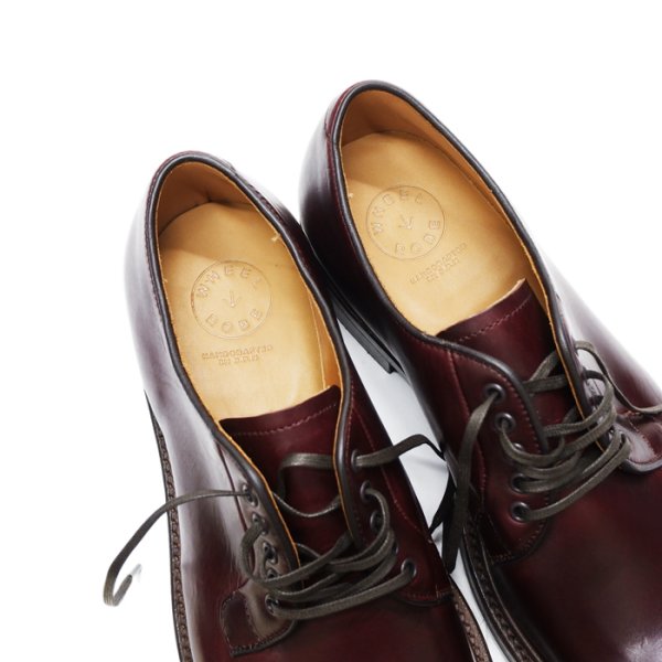 画像7: WHEEL ROBE(ウィールローブ)PLAIN TOE BLUCHER(プレーントゥブルーチャー)/Burgundy(バーガンディ) (7)