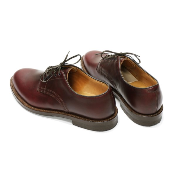 画像5: WHEEL ROBE(ウィールローブ)PLAIN TOE DERBY(プレーントゥダービー)/Burgundy(バーガンディ) (5)