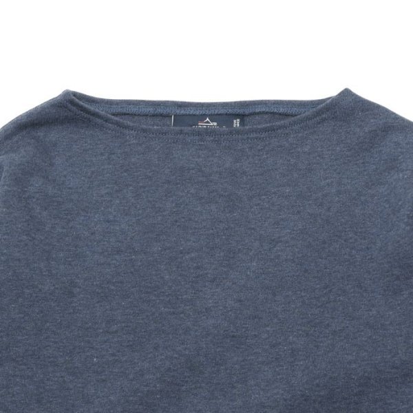 画像3: SAINT JAMES(セントジェームス)OUESSANT(ウエッソン)"SOLID" / INDIGO(インディゴ) (3)