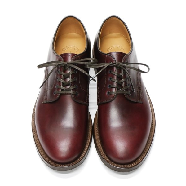 画像3: WHEEL ROBE(ウィールローブ)PLAIN TOE DERBY(プレーントゥダービー)/Burgundy(バーガンディ) (3)