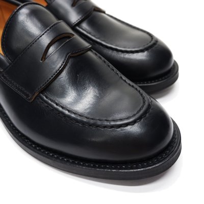 画像2: WHEEL ROBE（ウィールローブ）HEAVY STITCHING LOAFER（ヘビーステッチングローファー）/Black（ブラック）