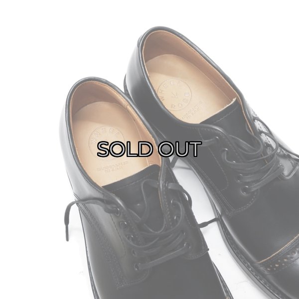 画像7: WHEEL ROBE（ウィールローブ）PUNCHED CAP DERBY（パンチドキャップトゥダービー）/Black（ブラック） (7)