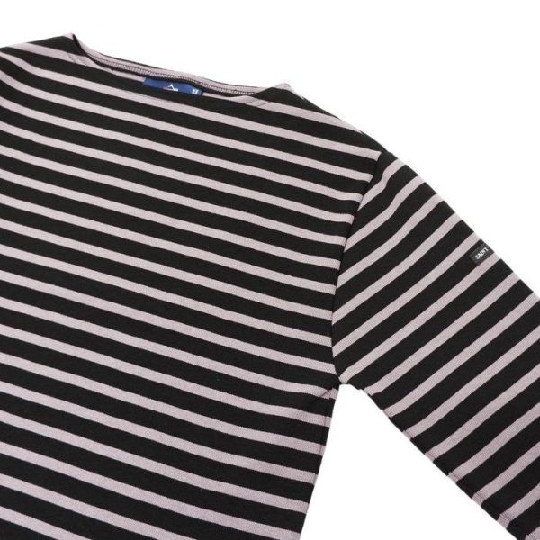 画像4: SAINT JAMES(セントジェームス)OUESSANT(ウエッソン)/NOIR×CHROME(ブラック×クロムグレー) (4)