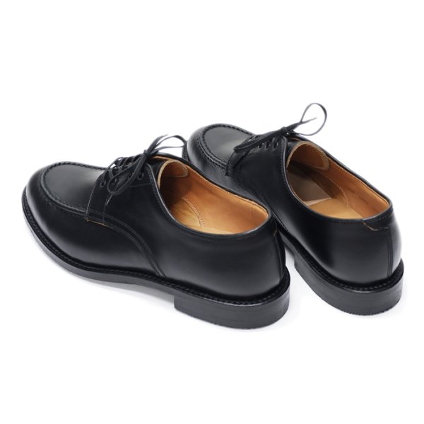 画像5: WHEEL ROBE(ウィールローブ)HEAVY STITCHING MOC TOE(ヘビーステッチングモックトゥ)/Black(ブラック) (5)