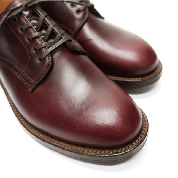 画像6: WHEEL ROBE(ウィールローブ)PLAIN TOE DERBY(プレーントゥダービー)/Burgundy(バーガンディ) (6)