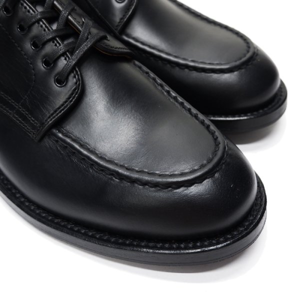 画像6: WHEEL ROBE(ウィールローブ)HEAVY STITCHING MOC TOE(ヘビーステッチングモックトゥ)/Black(ブラック) (6)