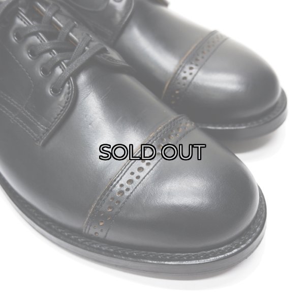 画像6: WHEEL ROBE（ウィールローブ）PUNCHED CAP DERBY（パンチドキャップトゥダービー）/Black（ブラック） (6)