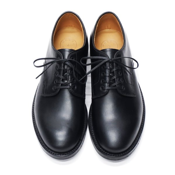 画像3: WHEEL ROBE（ウィールローブ）PLAIN TOE DERBY（プレーントゥダービー）/Black（ブラック） (3)