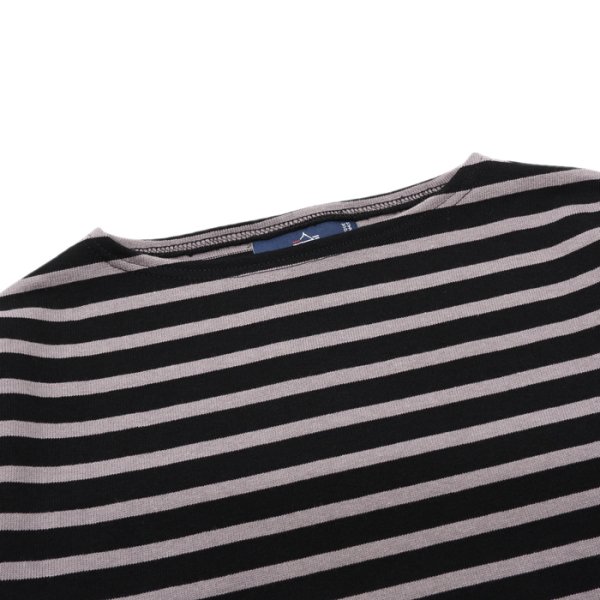 画像3: SAINT JAMES(セントジェームス)OUESSANT(ウエッソン)/NOIR×CHROME(ブラック×クロムグレー) (3)